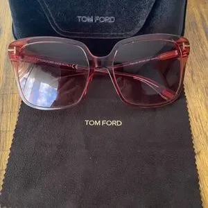 Tom Ford Faye 02 TF 788 72T Sunglasses New Authentic NWT Tom Ford Faye-02 FT 0788 TF 788 72T Transparent Rose  main image 2